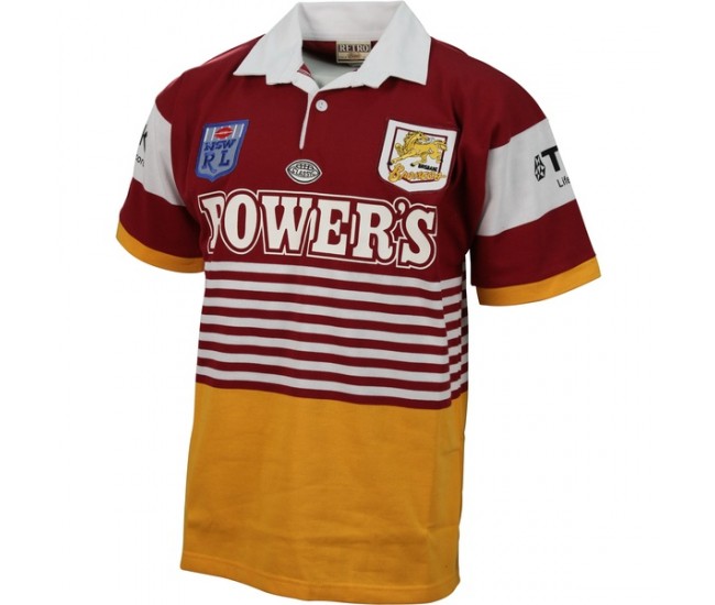Brisbane Broncos 1992 Retro Jersey