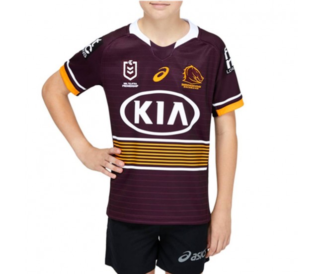 Brisbane Broncos 2021 Kids Home Kit