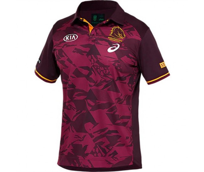 Brisbane Broncos 2021 Training Polo
