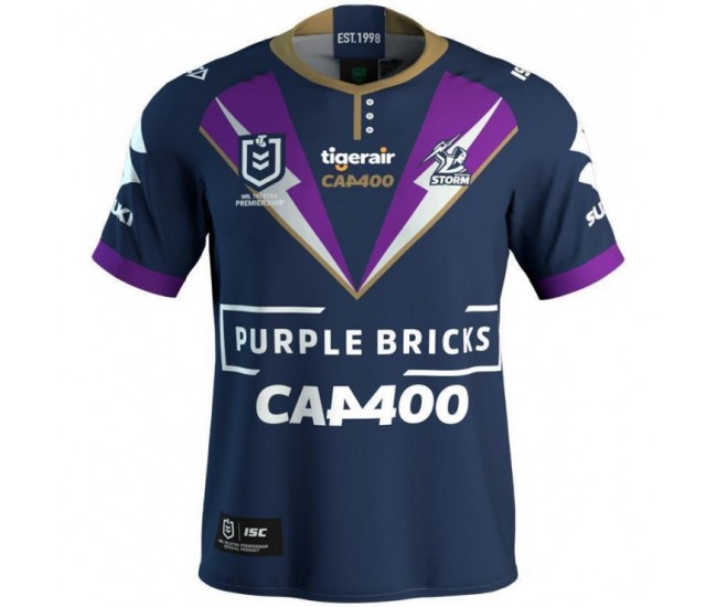 Melbourne Storm 2019 Cameron Smith 400 Game Men's Jersey
