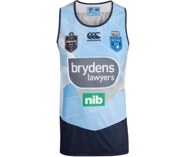 NSW Blues 2018 Men's Light Blue Singlet