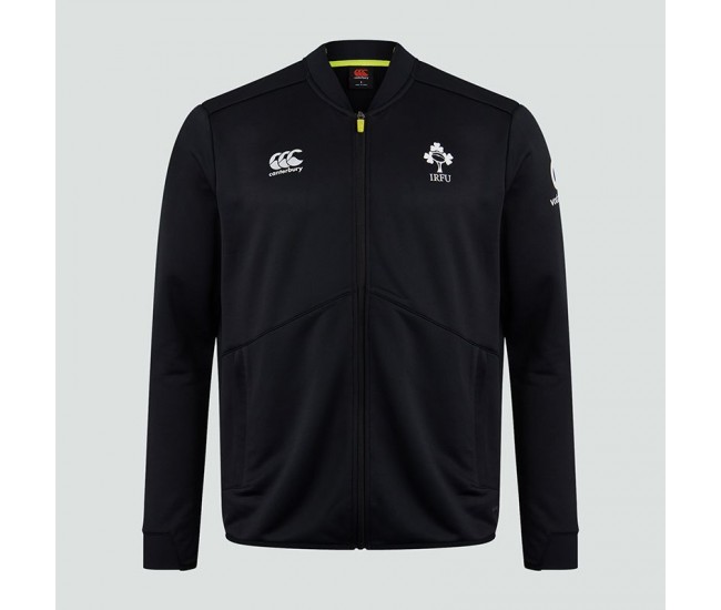 Canterbury Ireland IRFU 2020 Mens Track Jacket Black