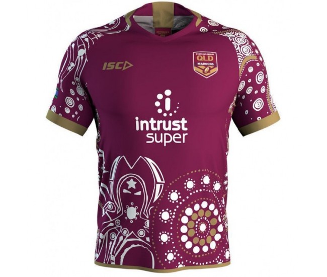 QLD Maroons 2018 Men's Indigenous Training Jersey