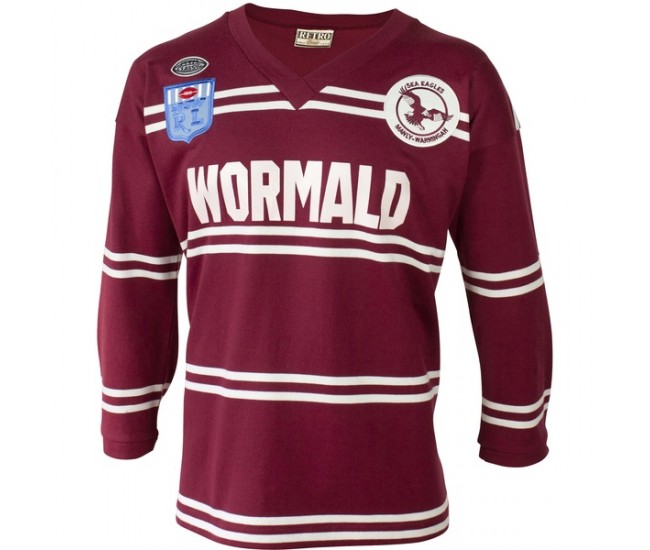 Manly Warringah Sea Eagles 1987 Retro Jersey