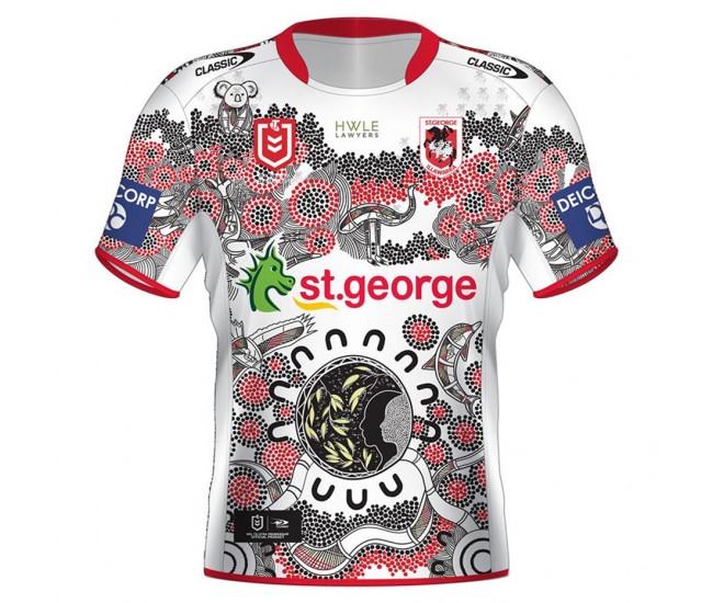 St George Illawarra Dragons 2021 Men's Indigenous Jersey