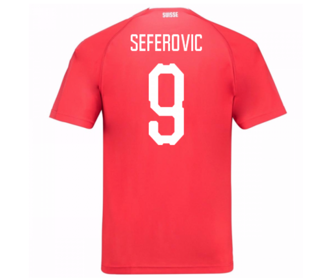 Switzerland 2018 Home Jersey (Seferovic 9)