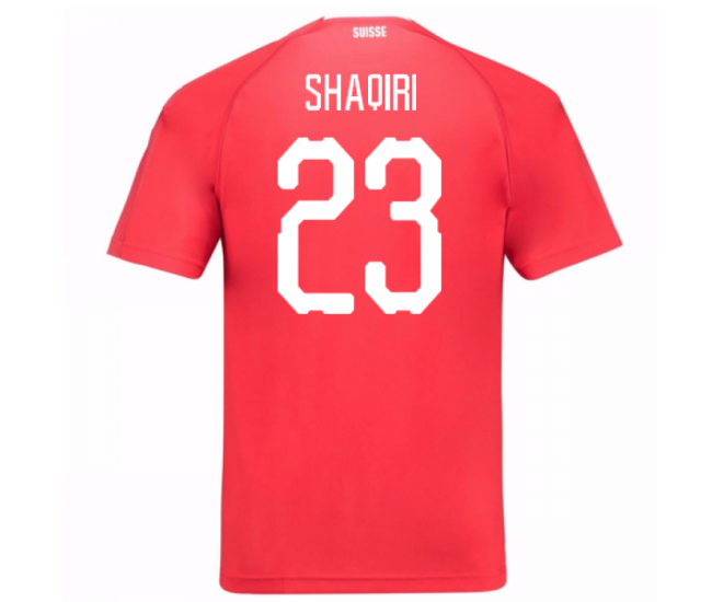 Switzerland 2018 Home Jersey (Shaqiri 23)