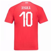 Switzerland 2018 Home Jersey (Xhaka 10)