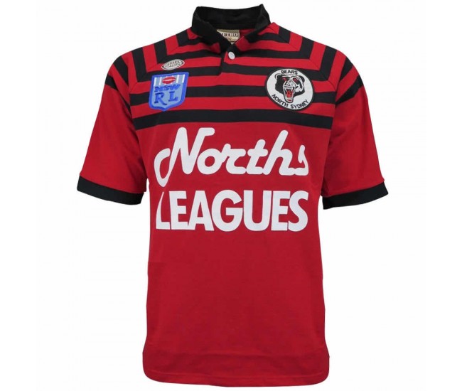 North Sydney Bears 1991 Retro Jersey