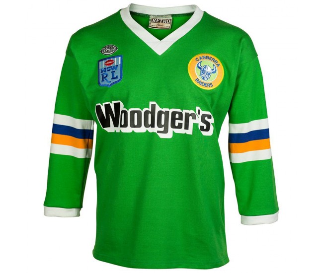 Canberra Raiders 1989 Retro Jersey