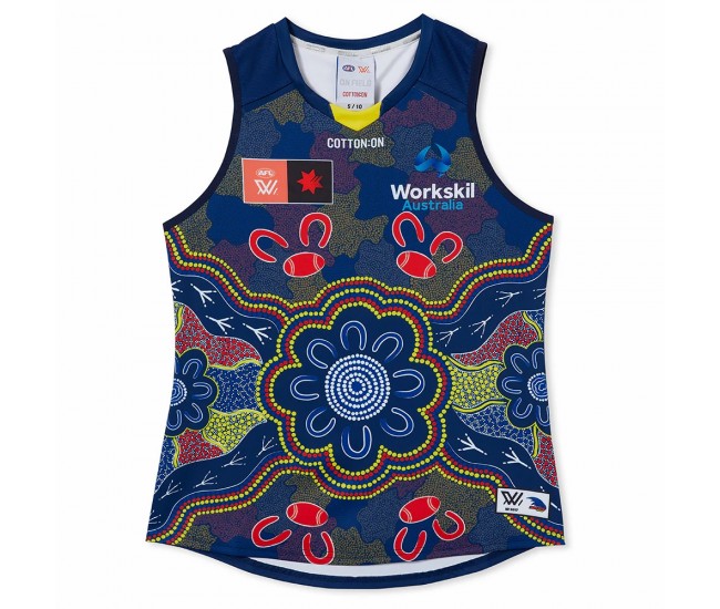 Adelaide Crows 2023 Mens Season 8 AFLW Indigenous Guernsey