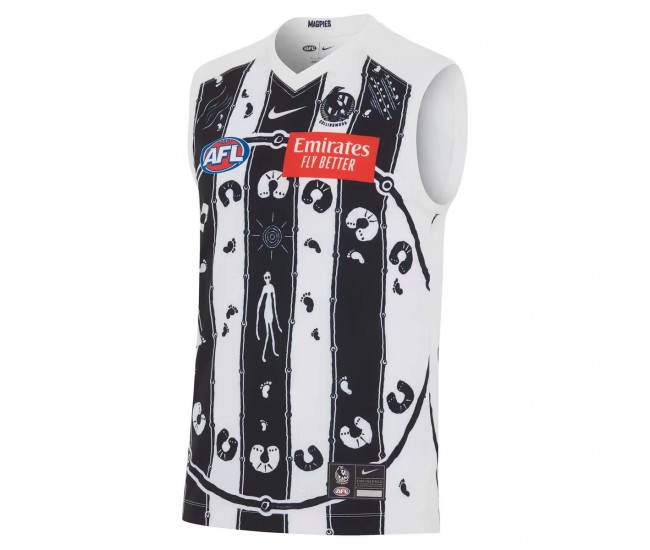 Collingwood Magpies 2024 Mens Indigenous Guernsey