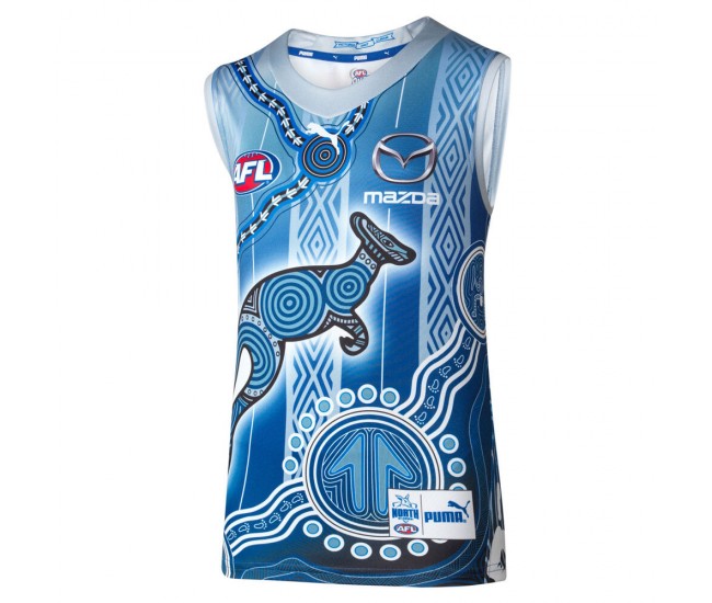 North Melbourne Kangaroos 2022 Mens Indigenous Guernsey