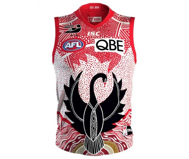 Sydney Swans 2020 Men's Indigenous Guernsey