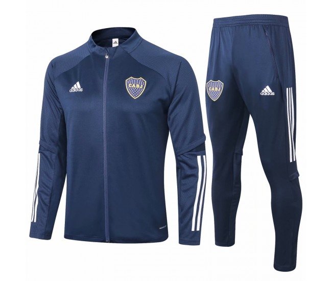 Boca Juniors Navy Presentation Soccer Tracksuit 2020