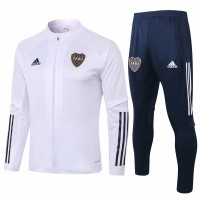 Boca Juniors White Presentation Soccer Tracksuit 2020