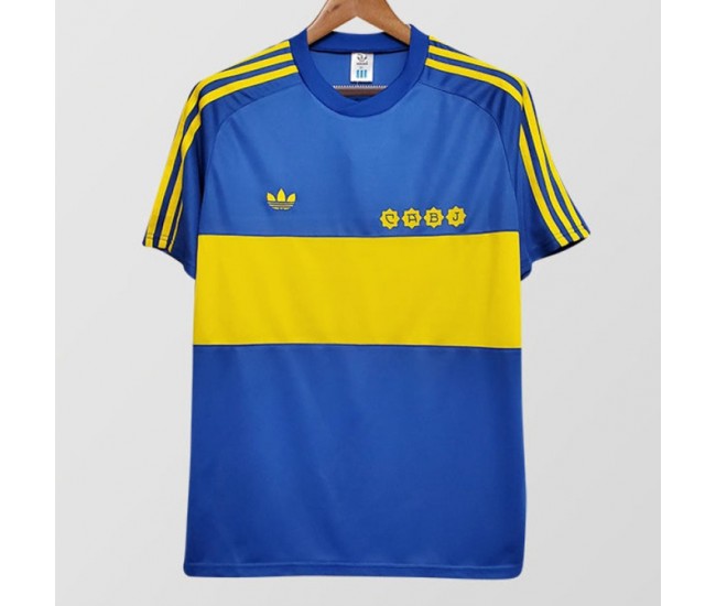 Boca Juniors Home Retro Jersey 1981-1982