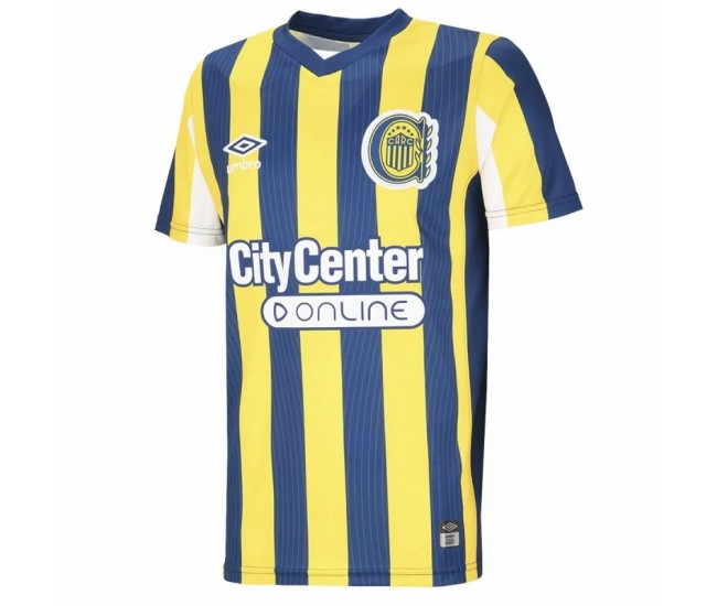 Rosario Central Men's Home Jersey 23-24