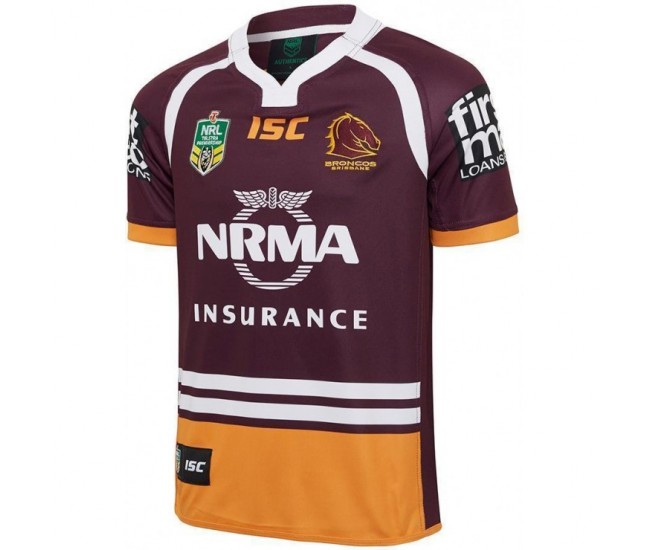 Brisbane Broncos 2017 Men's Home Jersey