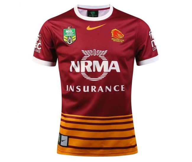 Brisbane Broncos 2016 Men's  HOME JERSEY