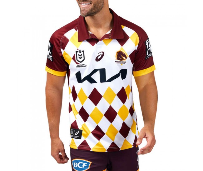 Brisbane Broncos 2024 Mens Heritage Jersey