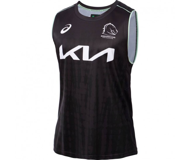 Brisbane Broncos 2025 Mens Training Singlet
