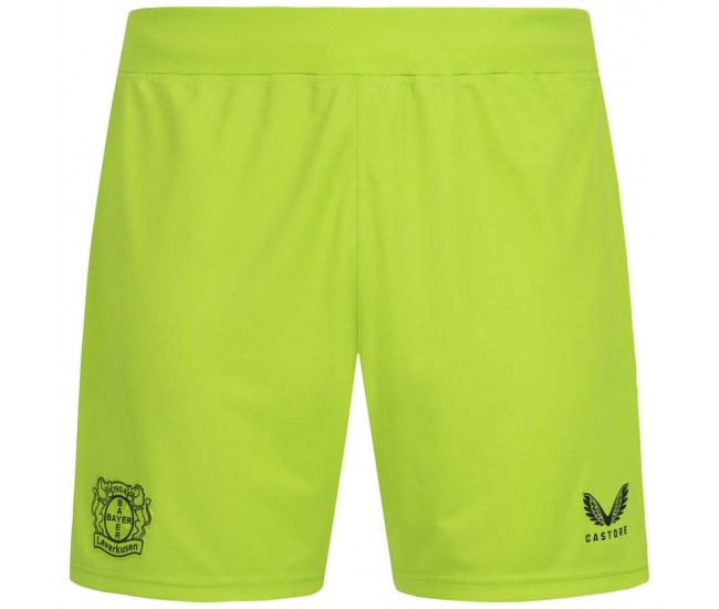 Bayer 04 Leverkusen Mens Goalkeeper Shorts 2023-24