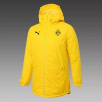 BVB Borussia Dortmund Training Winter Jacket Yellow 2020 2021