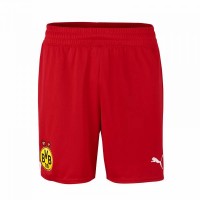 Borussia Dortmund Mens Red Goalkeeper Shorts 2022-23