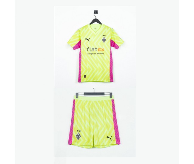 Borussia Monchengladbach Kids Golalkeeper Kit 2023-24