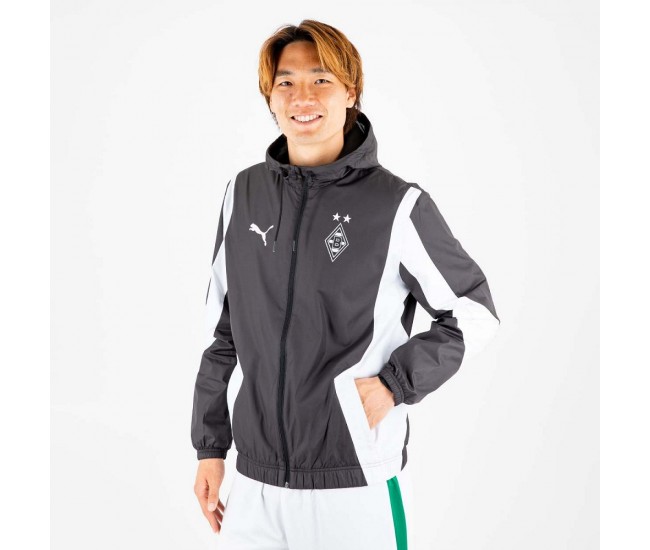 Borussia Monchengladbach Mens Pre Match Jacket 2023-24