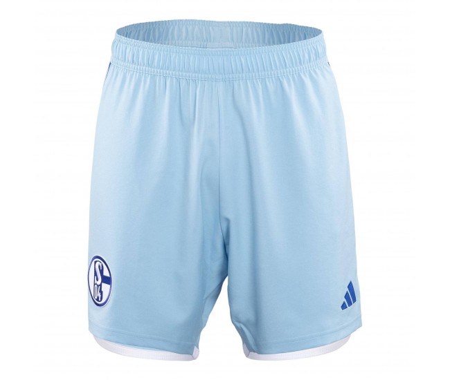 FC Schalke 04 Mens Away Shorts 2023-24