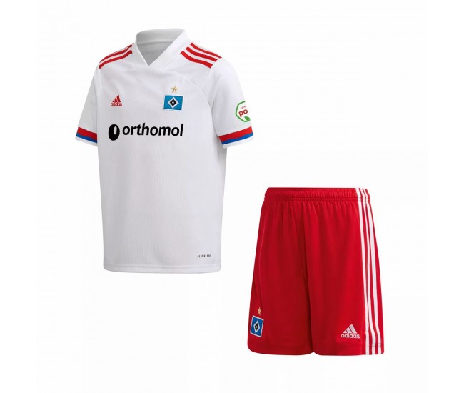 Hamburger SV Home Jersey Kids Kit 2020 2021