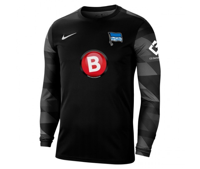 Hertha Bsc Mens Long Sleeve Goalkeeper Jersey 2023-24