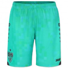 VfB Stuttgart Mens Green Goalkeeper Shorts 2022-23