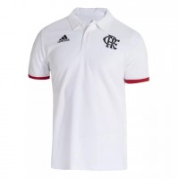 Flamengo 3S White Polo Shirt