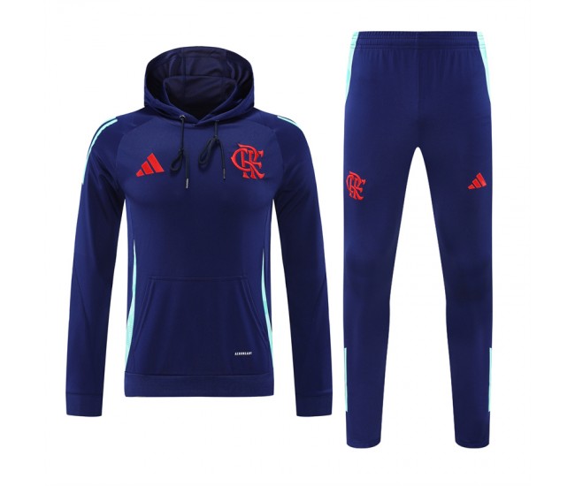 CR Flamengo Men's Training Hooded Sweat Football Tracksuit 2025-26