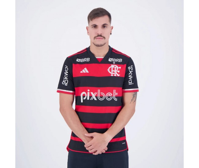 Flamengo Mens Home Sponsor Jersey 2024-25
