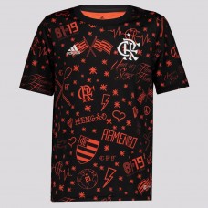 Flamengo Mens Teens Pre Match Jersey 22-23