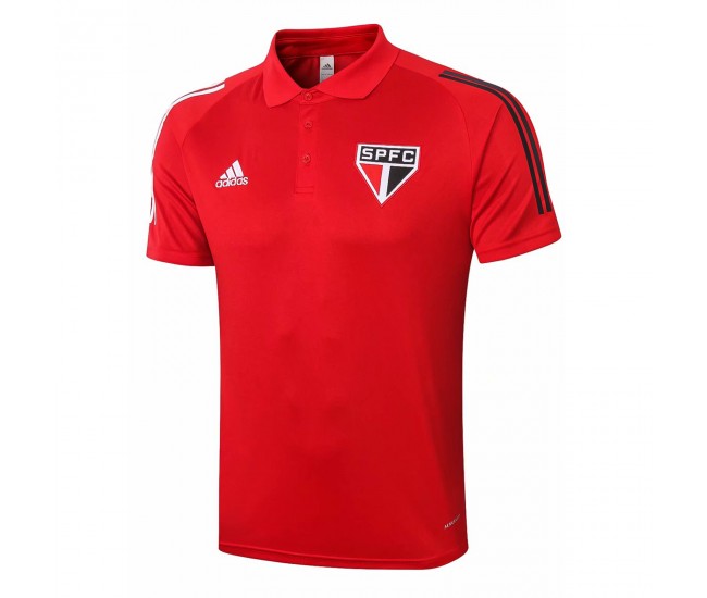 São Paulo Red Polo Shirt 2020