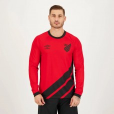Athletico Paranaense Mens 2023 Home Long Sleeves Jersey