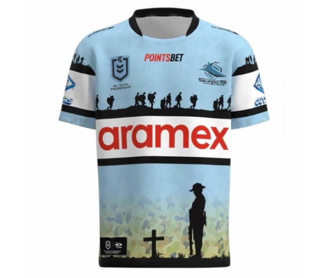 Cronulla Sharks 2023 Mens Anzac Jersey