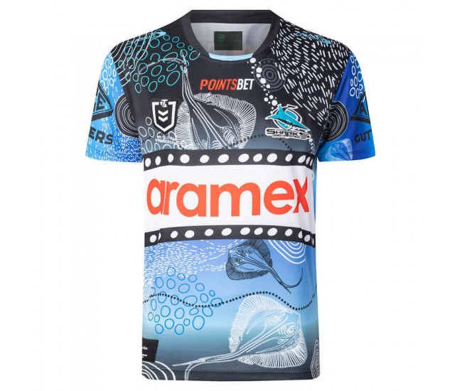 Cronulla-Sutherland Sharks Mens 2024 Indigenous Jersey