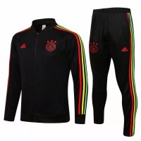 Ajax Amsterdam Black Training Presentation Football Tracksuit 2021-22