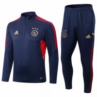 Ajax Amsterdam Navy Training Technical Football Tracksuit 2022-23