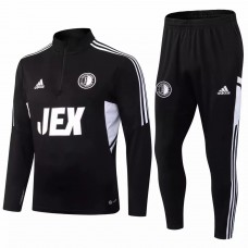 Feyenoord Black Training Technical Football Tracksuit 2022-23