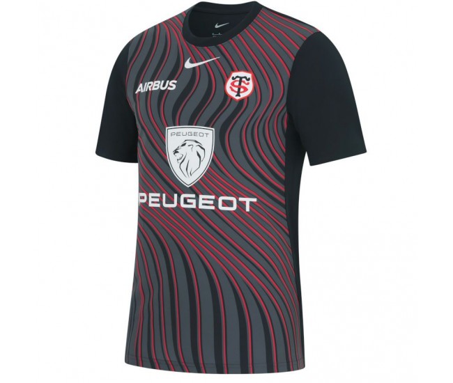 Stade Toulousain Rugby 2023 Mens Pre-Match Third Jersey