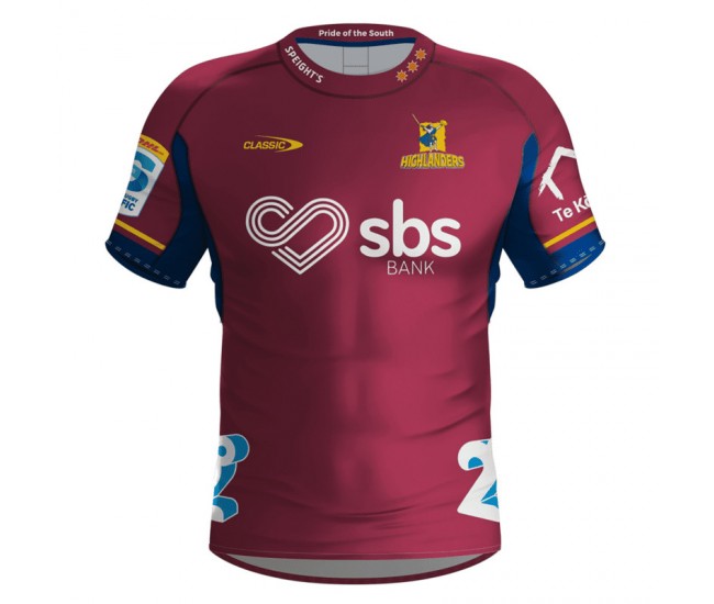 Highlanders Super Rugby 2024 Mens Away Jersey