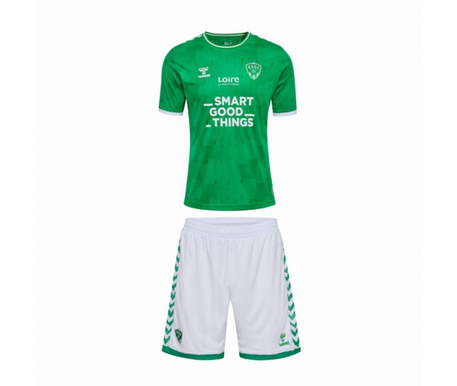 AS Saint-Etienne Home Kids kit 2023-24