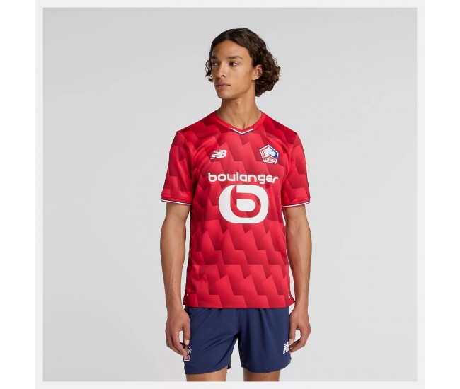 Lille OSC Mens Home Jersey 25-26